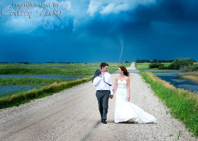 Wedding tornado